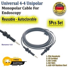 Universal 4-4 Unipolar Coagulation Line Monopolar Cable For Endoscopy WOLF/STORZ picture