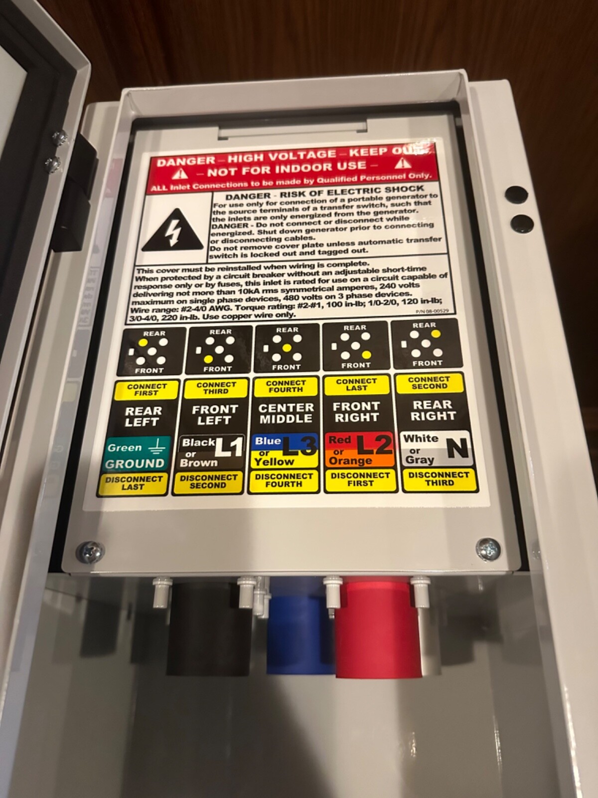 Resale to Uncle Sam 2X $$$ Intersect 400AMP 3 Phase Cam Lok Box for Generators Resale to Uncle Sam 2X $$$ Intersect 400AMP 3 Phase Cam Lok Box for Generators