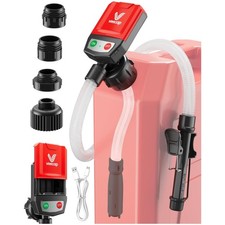 Leak-Proof Electric Fuel Pump with 4 Adapters & 51