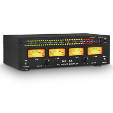 Four Analog VU Meter+Sound Level Indicator DB Panel Pro Audio Spectrum Analyzer picture