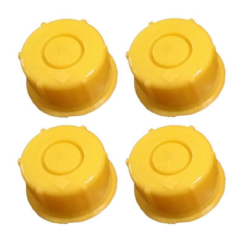 KP37 - PACK OF 4 BLITZ YELLOW SPOUT CAP FITS SELF-VENTING GAS CAN SPOUTS