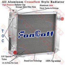 3 Row Radiator w/Oil Cooler fits Hyster Yale Forklift H25XM H35XM 912495601. picture