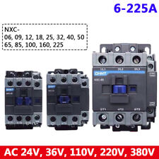 6-225 Amp AC Contactor 24,36,110,220,380V Coil Voltage 3 Pole NXC-06 to NXC-225 picture