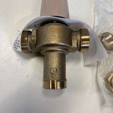Watts LFMMVM1-UT Thermostatic Mixing Valve Manual Brass 1/2