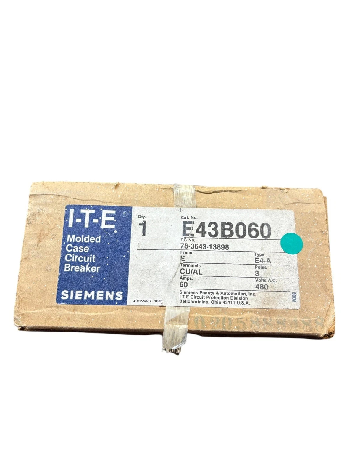 Siemens ED43B060 Siemens ED43B060