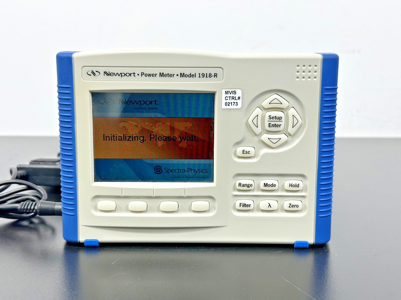 Newport 1918-R Handheld Optical Power Meter 24V DC Working Newport 1918-R Handheld Optical Power Meter 24V DC Working
