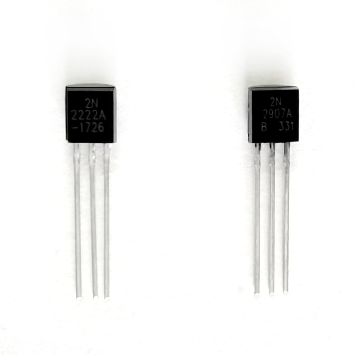 TQDLYKHS 20Pcs 2N2222 + 20Pcs 2N2907 TO92 NPN Transistors 2N2222A 2N2907A TQDLYKHS 20Pcs 2N2222 + 20Pcs 2N2907 TO92 NPN Transistors 2N2222A 2N2907A