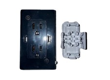 Rv Recept - 120V - 15A - Duplex - - Black - WDRDU15BKSPFW picture