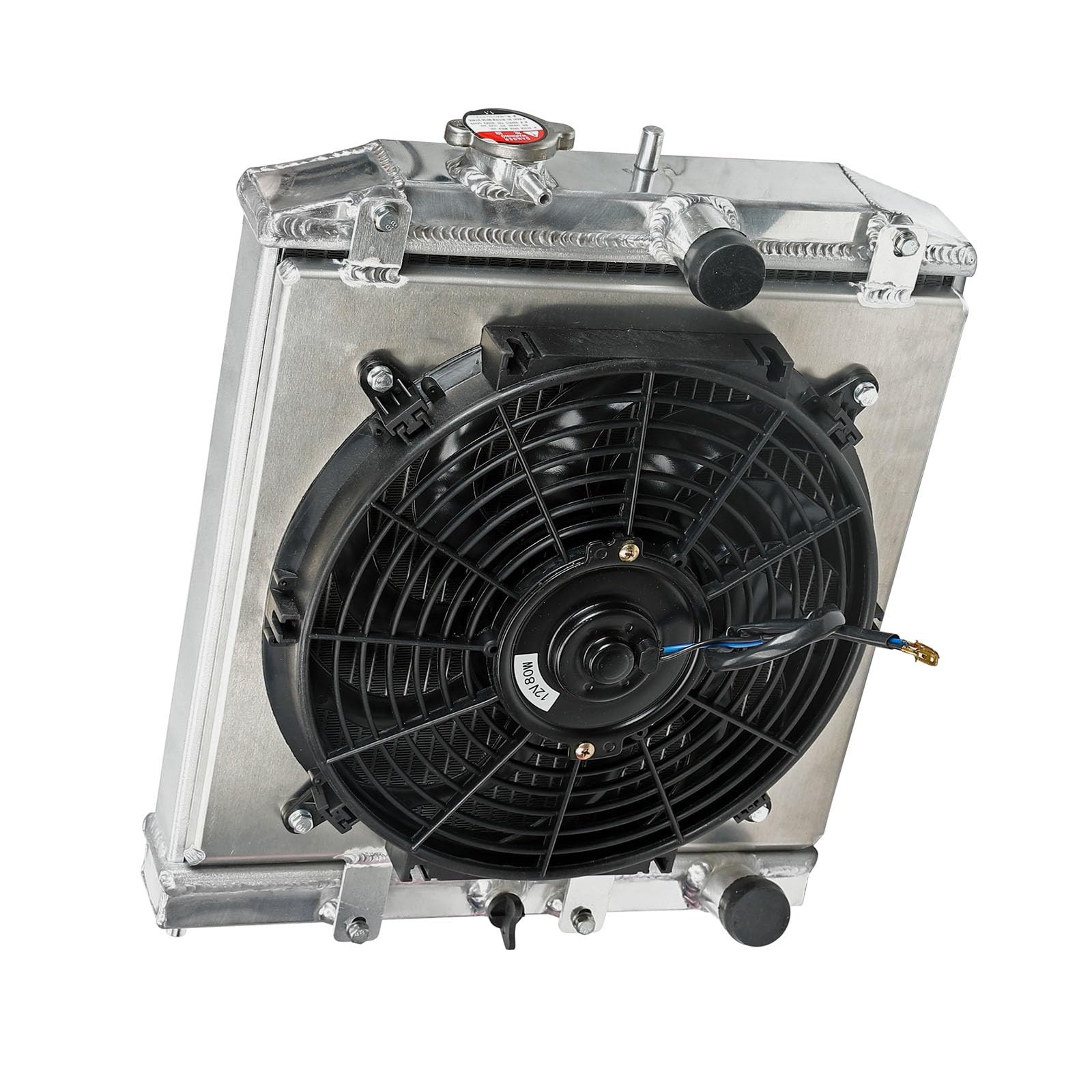 Full Aluminum Racing Radiator 3 Row 1992-2000 Civic B18C/B16A 32mm In/Out 44mm Full Aluminum Racing Radiator 3 Row 1992-2000 Civic B18C/B16A 32mm In/Out 44mm