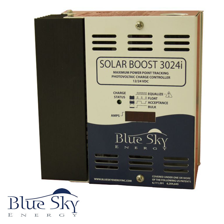 Blue Sky Solar Boost 3024DiL MPPT Charge Controller 40A/12V - 30A/24V w/ Display Blue Sky Solar Boost 3024DiL MPPT Charge Controller 40A/12V - 30A/24V w/ Display
