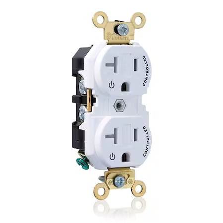 Leviton 5362-2Pw Plugsandrcptcls, 20A, 125Vac, Wht, Nylon, Pk1 Leviton 5362-2Pw Plugsandrcptcls, 20A, 125Vac, Wht, Nylon, Pk1