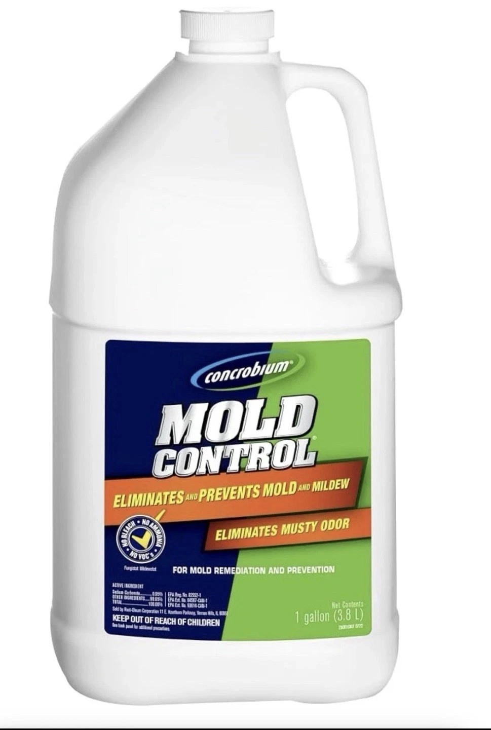 Concrobium Mold Control For All Surfaces Eliminates & Prevents Mold 1 gallon Concrobium Mold Control For All Surfaces Eliminates & Prevents Mold 1 gallon
