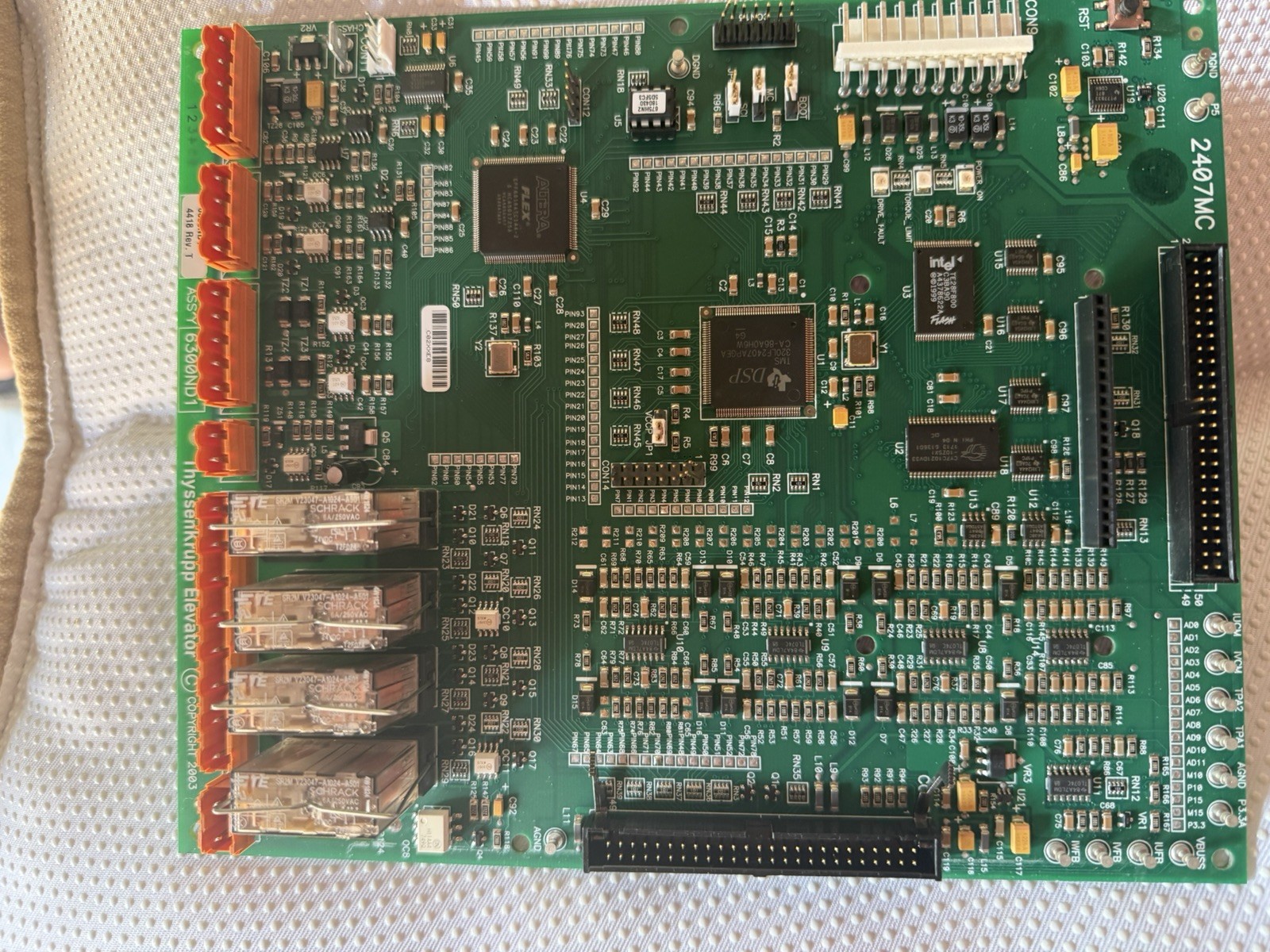 ThyssenKrupp 2407MC Drive Board 6300ND1 *NEW*   Overnight Available. 