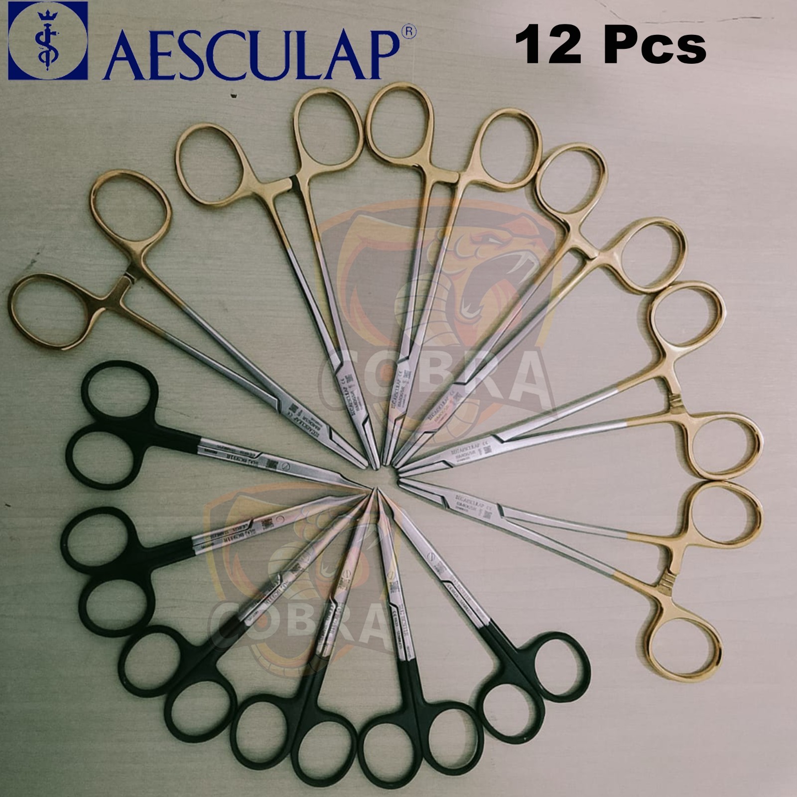 Lot of 12 PCS AESCULAP BC931R & BM065R Surgical scissor new Lot of 12 PCS AESCULAP BC931R & BM065R Surgical scissor new