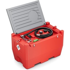 50 Gallon Fuel Transfer Tank for Gasoline Diesel Gas Tank 10.6 GPM Fast Flow 12V picture