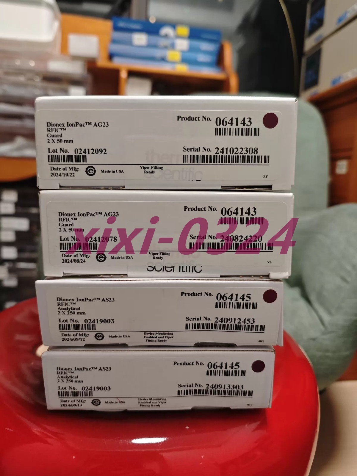 1 set NEW 064143+064145 Protective column chromatography column DHL shipping 1 set NEW 064143+064145 Protective column chromatography column DHL shipping