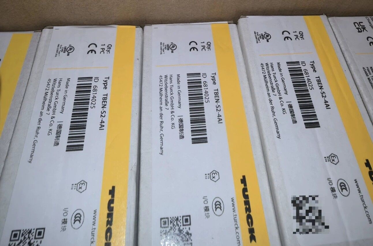 Used 1PC TURCK TBEN-S2-4AI Ethernet Gateway Module TBEN-S2-4AI Used 1PC TURCK TBEN-S2-4AI Ethernet Gateway Module TBEN-S2-4AI