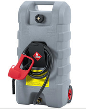 Garvee 16 Gallon Gas Fuel Caddy, Portable Tank with Manual Pump, 10FT Hose picture