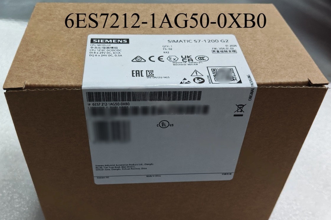 Siemens 6ES7212-1AG50-0XB0 PLC CPU Module 6ES72121AG500XB0 New DHL Shipping Siemens 6ES7212-1AG50-0XB0 PLC CPU Module 6ES72121AG500XB0 New DHL Shipping