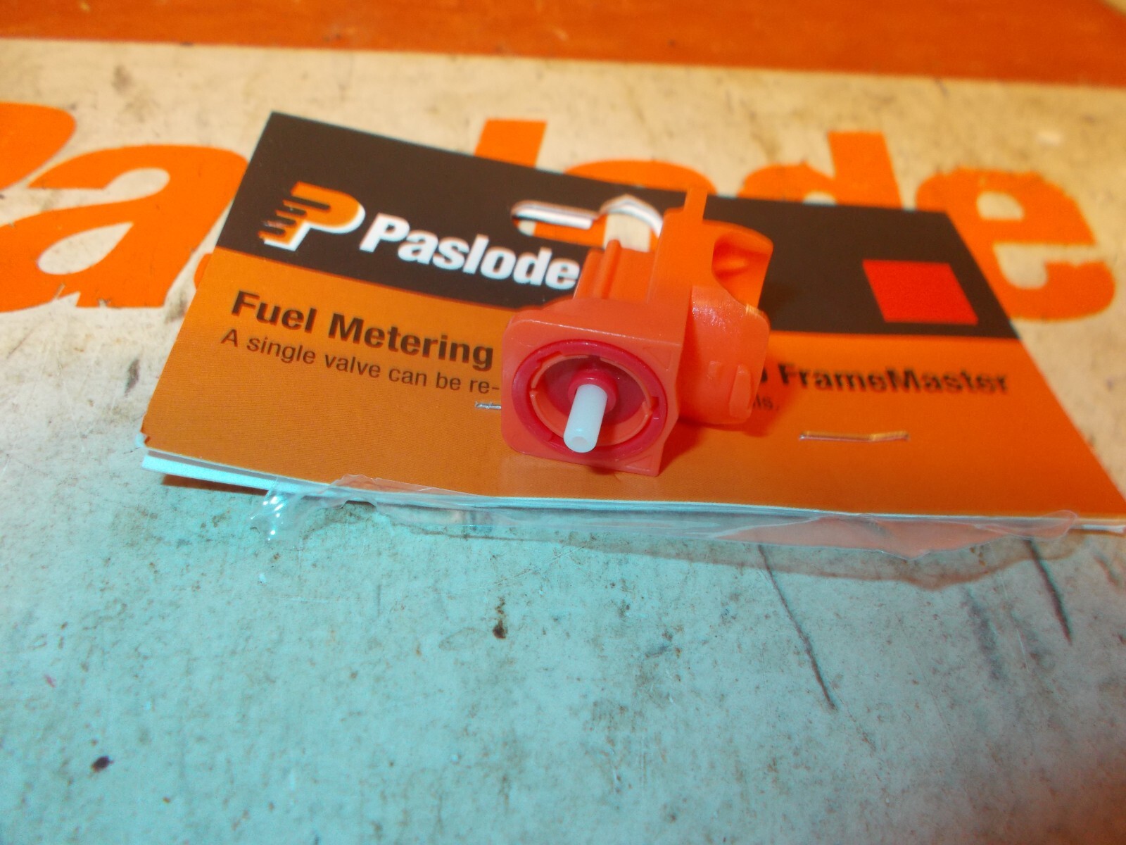 Paslode # 902272R Metering Valve Red - One Piece - Fits Orange Fuel Cell Framers Paslode # 902272R Metering Valve Red - One Piece - Fits Orange Fuel Cell Framers