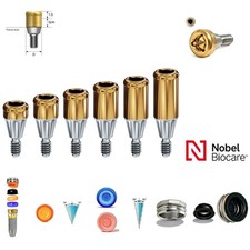 For Noble active RP 4.3/5.0mm Internal hex conical connection LOCATOR abutment picture