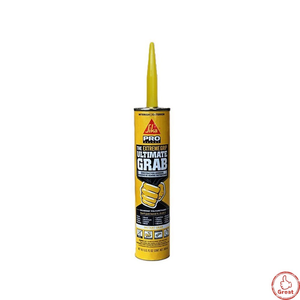 Ultimate Grab Polyurethane Construction Adhesive 10.1 oz - Pack of 12 Ultimate Grab Polyurethane Construction Adhesive 10.1 oz - Pack of 12