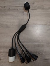 18 inch 1 to 4 Outlet Locomotive Refrigerator Adapter Splitter Cable Plug Cord  picture