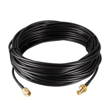 RG174 SMA Extension Cable for Broadcast SMA Male to SMA Female RF Coax 33Ft picture