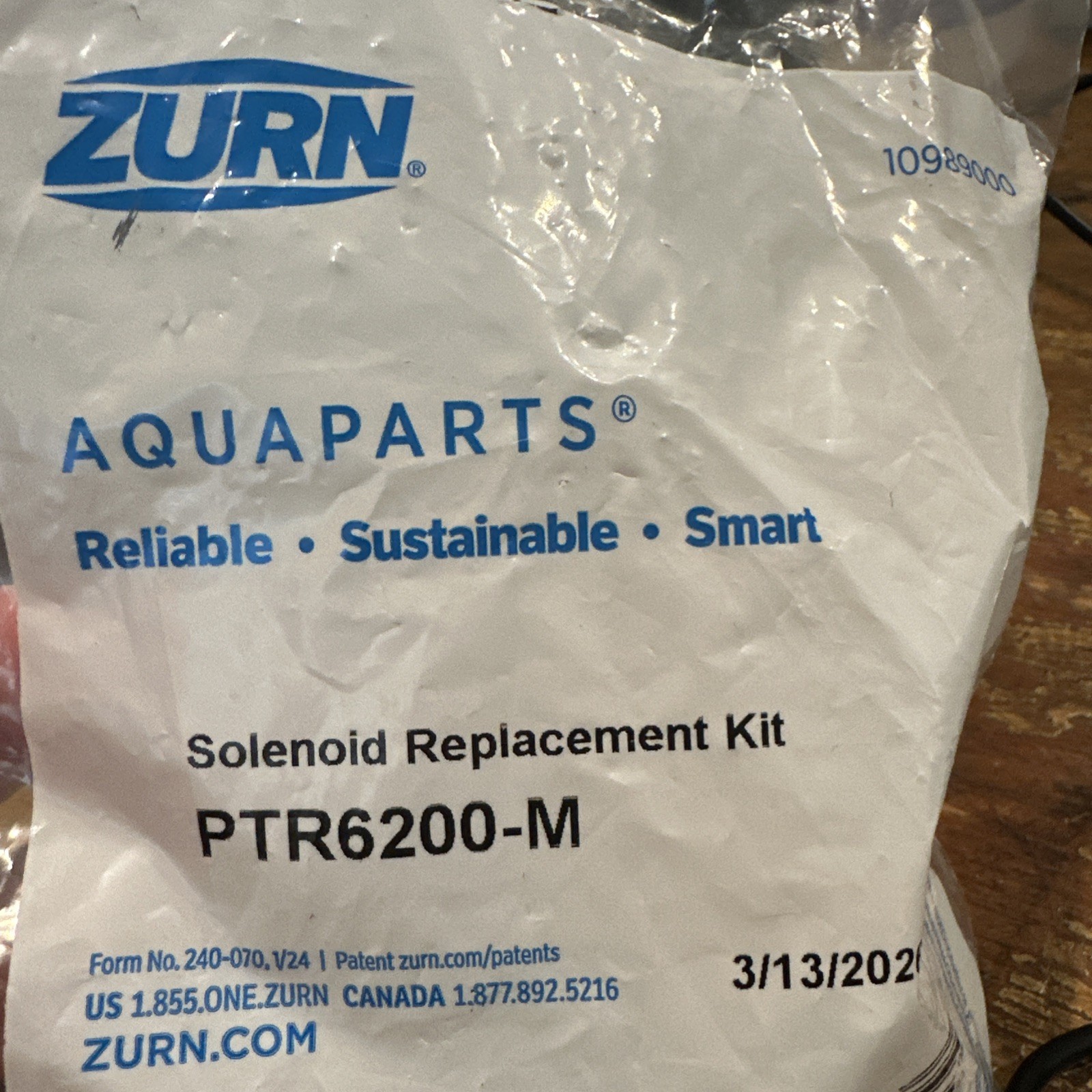 Wholesale Lot 20 Zurn PTR6200-M Solenoid Kits New Sealed Reseller Inventory Wholesale Lot 20 Zurn PTR6200-M Solenoid Kits New Sealed Reseller Inventory
