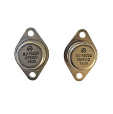 MJ15020G TO3 Power Transistor New 2 Pack picture