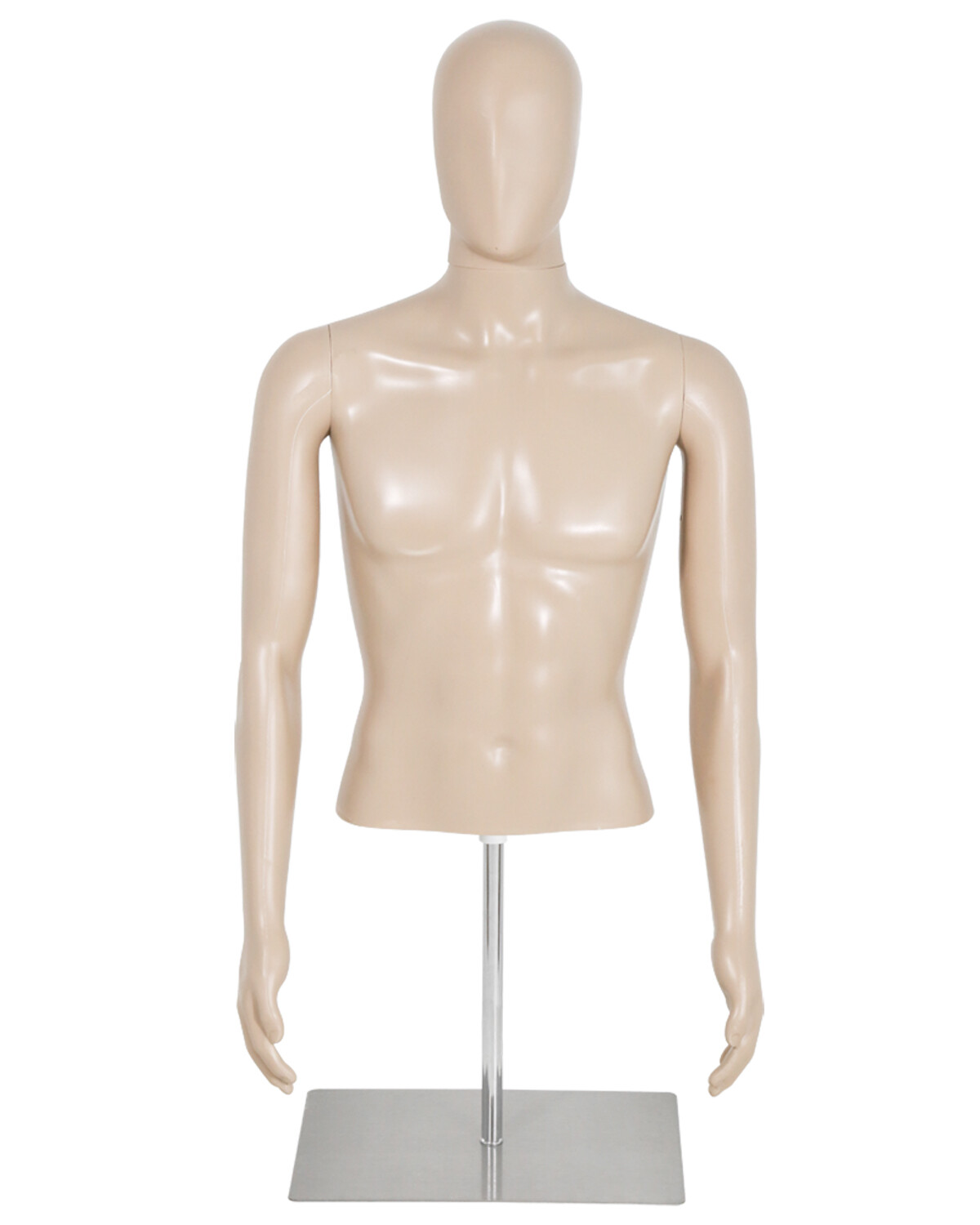 Male Mannequin Torso Dress Form Sewing Manikin 42-59 Inch Height Adjustable Male Mannequin Torso Dress Form Sewing Manikin 42-59 Inch Height Adjustable