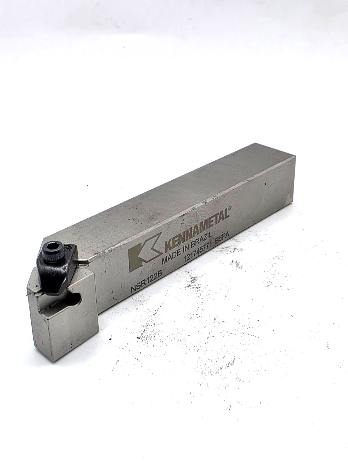 Kennametal NSR122B Threading and Grooving Tool Holder 3/4 Shank Top Notch Kennametal NSR122B Threading and Grooving Tool Holder 3/4 Shank Top Notch