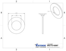Flat Washers Stainless Steel 18-8, Full Assortment of Sizes Available in Listing picture