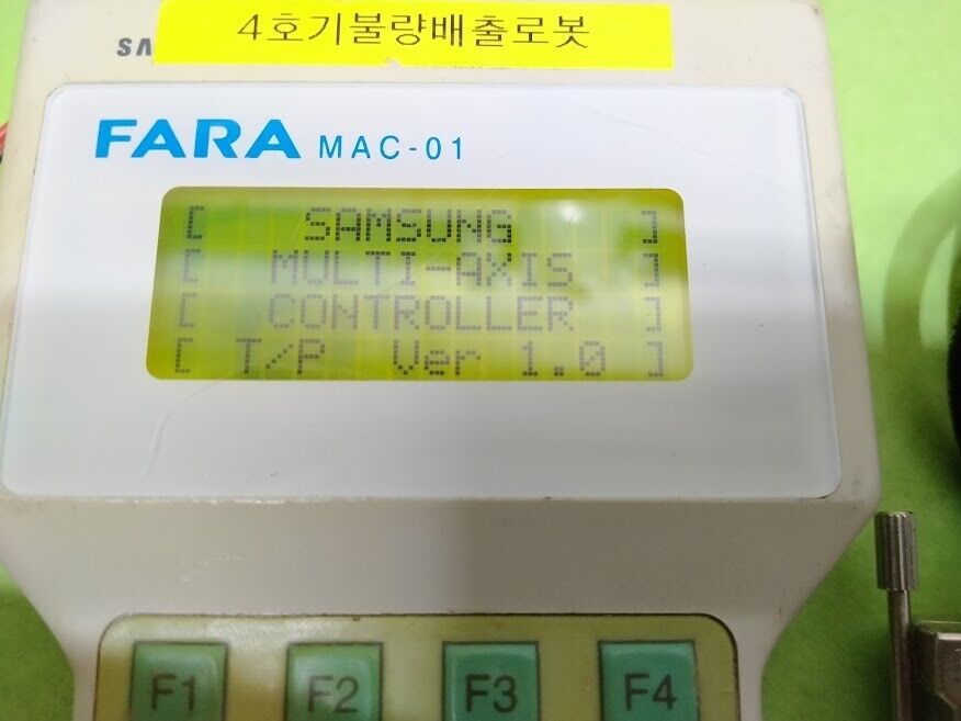 Rockwell Samsung FARA MAC-01 MAC_TP01 Ver 1.0 Teaching Pendant Tested Working