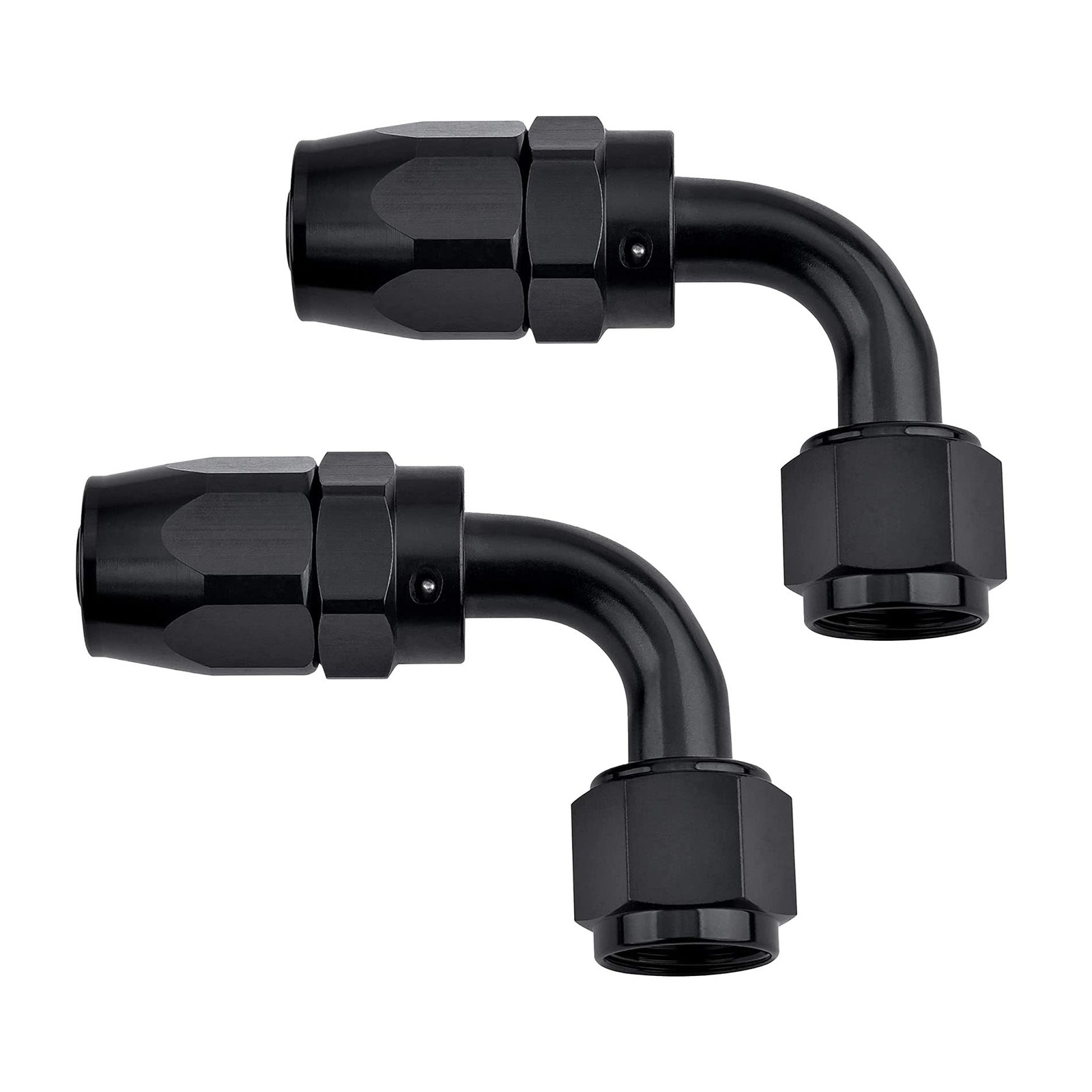 EVIL ENERGY 2PCS 6AN 90 Degree Hose End Fitting For CPE Braided Fuel Hose EVIL ENERGY 2PCS 6AN 90 Degree Hose End Fitting For CPE Braided Fuel Hose