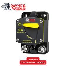 30-300 Amp 12-48V DC Circuit Breaker Heavy Duty Cars/Amps/Boats/Solar/Inverter picture