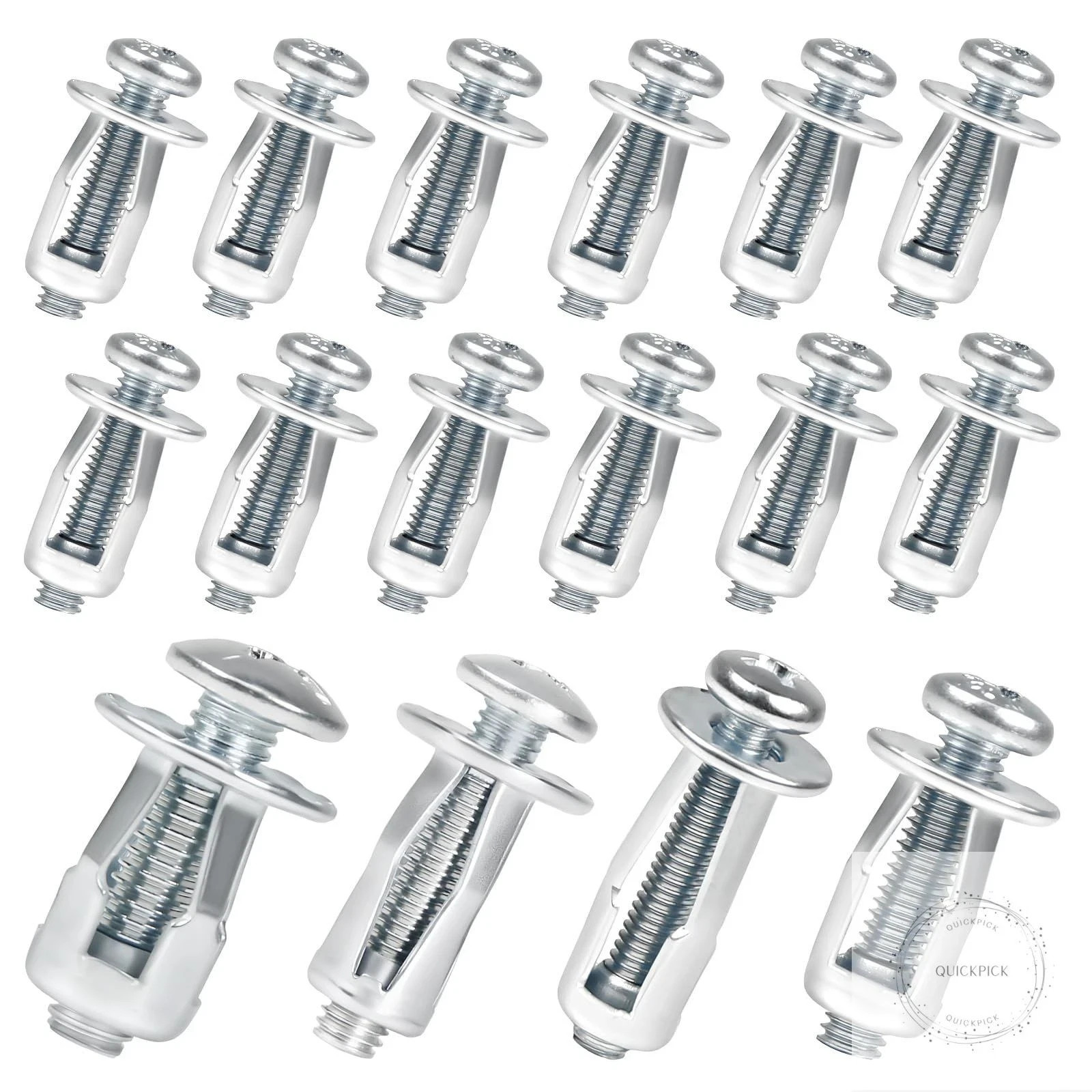 80PCS Expansion Screw Petal Nuts Assortment, M4-20, M4-25, M5-25, M6-25 Jack Nut 80PCS Expansion Screw Petal Nuts Assortment, M4-20, M4-25, M5-25, M6-25 Jack Nut