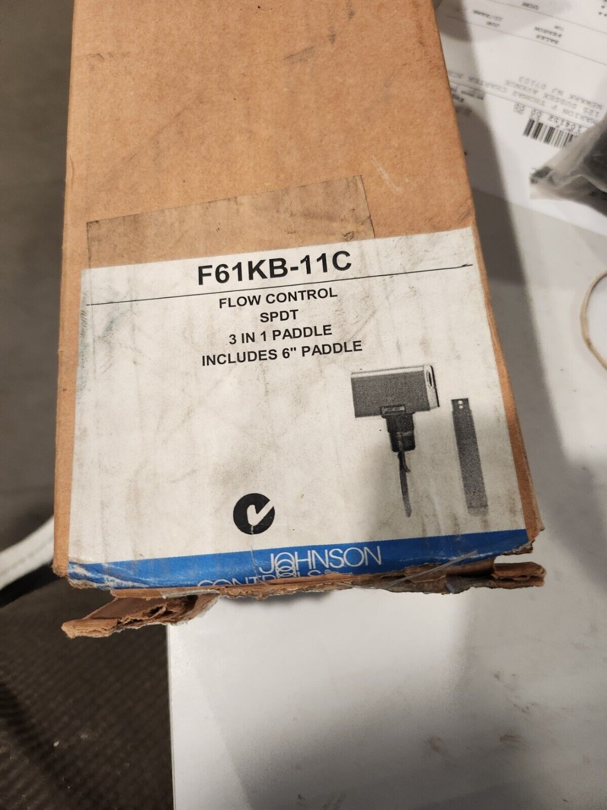 Johnson Controls F61KB-11C Water Flow Switch - INCLUDES 6\