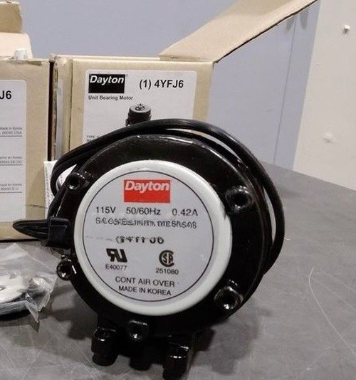 NEW Dayton 4YFJ6 Unit Bearing Motor 115V 1550 RPM 1/125 HP NEW Dayton 4YFJ6 Unit Bearing Motor 115V 1550 RPM 1/125 HP