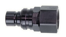 Q/R #8 Female Plug Black picture