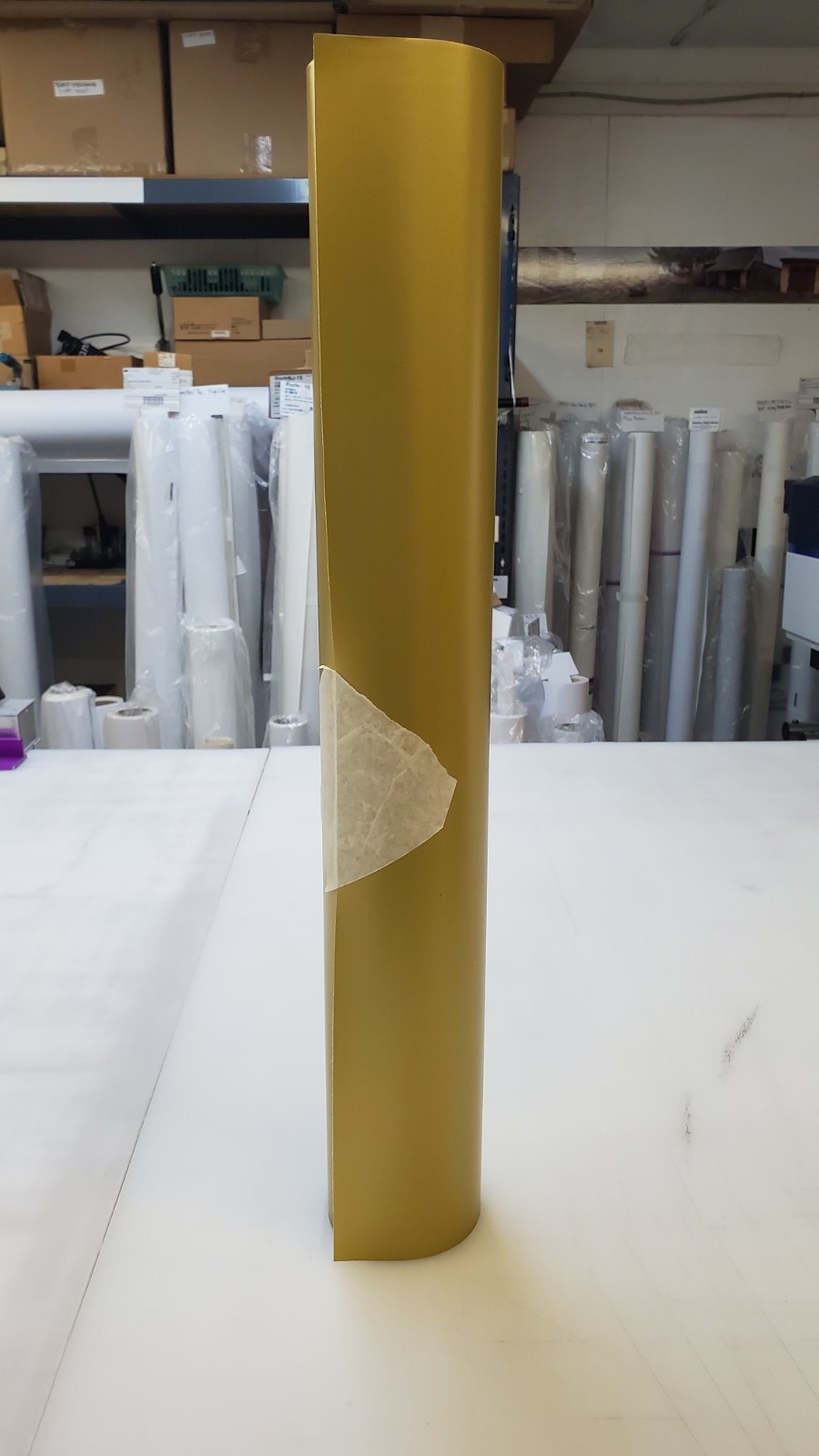 ORACAL® 8500 Translucent Calendered Film - Metallic Gold 24in x 10 Yds (~7yds) ORACAL® 8500 Translucent Calendered Film - Metallic Gold 24in x 10 Yds (~7yds)