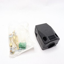 Leviton 30 Amp/50 Amp 3-Pole Angle Plug NEMA 10-30P/10-50P, Black picture
