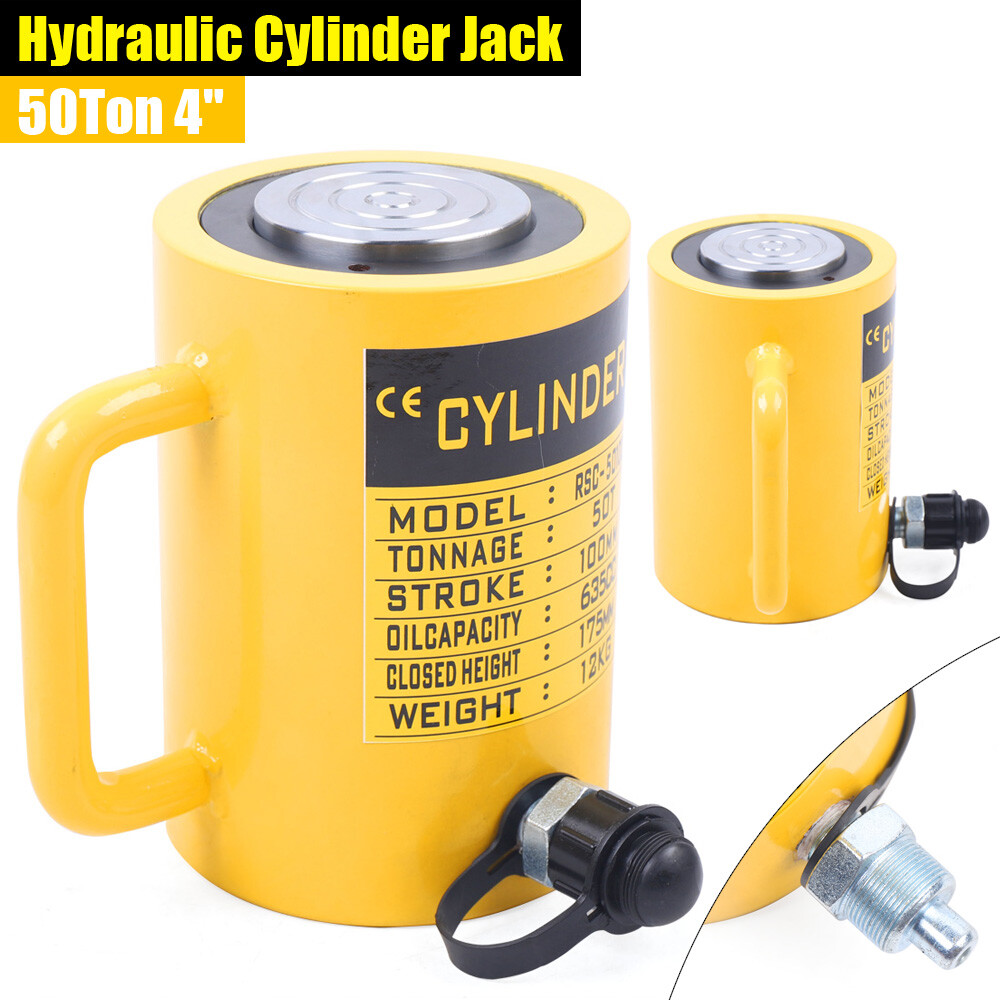 50 Ton Hydraulic Cylinder Jack Single Acting 100mm 4