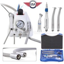Portable Dental Turbine Unit Air Compressor/High&Low Speed Handpiece Kit 2/4Hole picture
