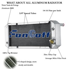 3-Core Radiator Fits Bobcat Skid Steer S130 653 751 753 763 Series 7753 #666384 picture