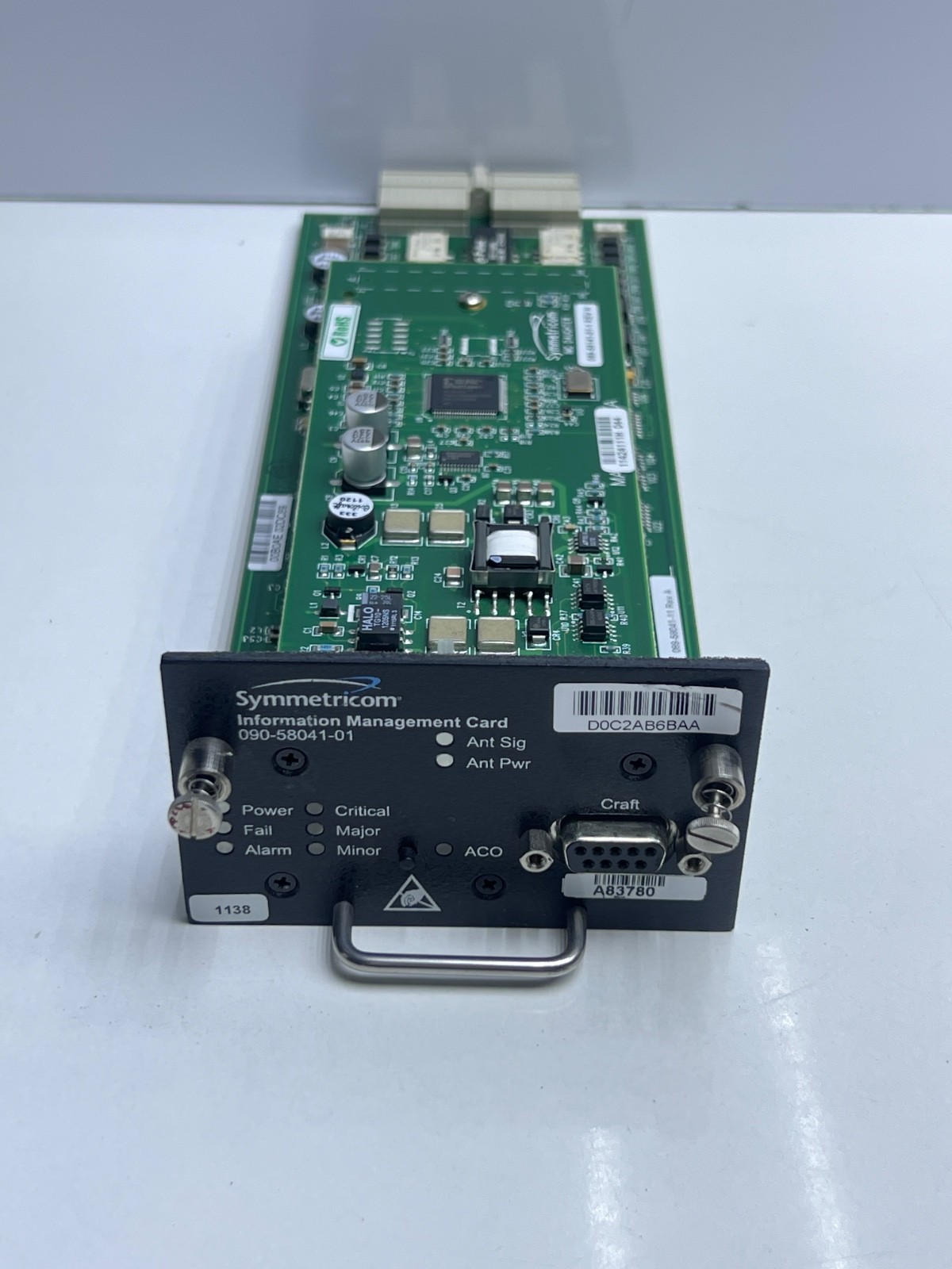 Symmetricom 090-58041-01 Rev:M , information Management Card Symmetricom 090-58041-01 Rev:M , information Management Card