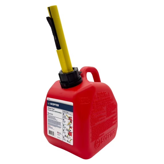 Scepter Ameri-Can FG4G113 1 Gallon Gas Can with Easy-Flo Spout, Red Scepter Ameri-Can FG4G113 1 Gallon Gas Can with Easy-Flo Spout, Red