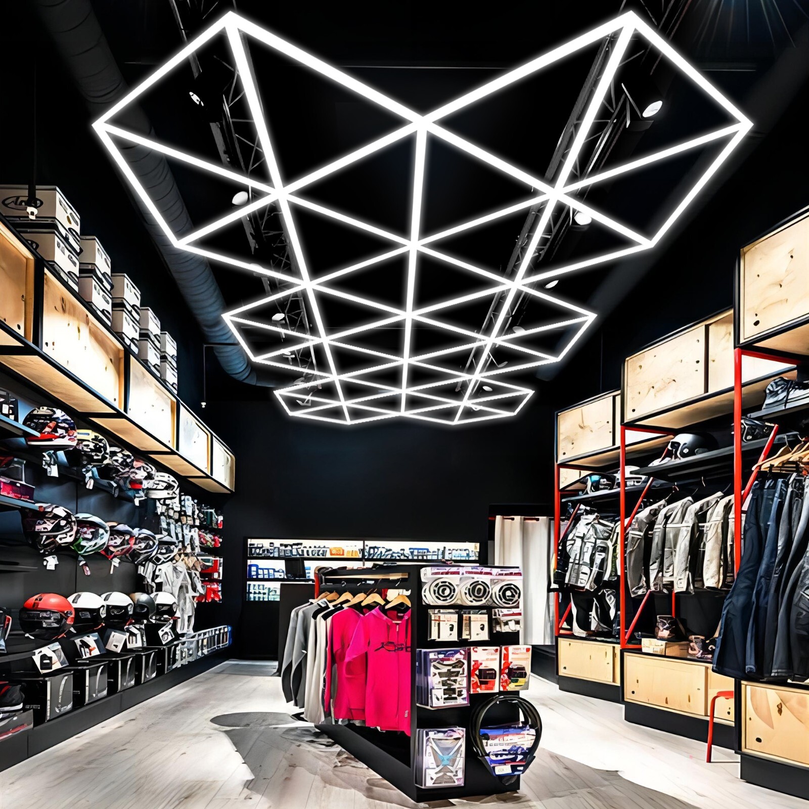 Super Bright LED Lights - 610 Watts - Modern Pattern Lights Super Bright LED Lights - 610 Watts - Modern Pattern Lights