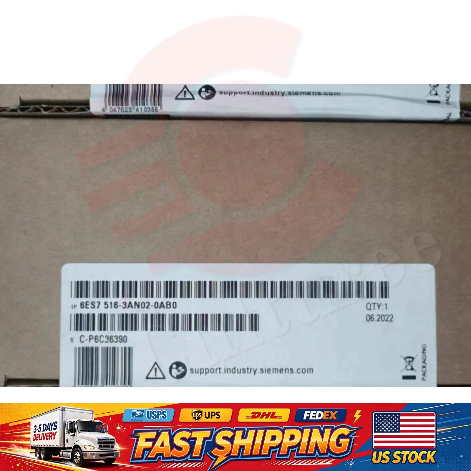 New Siemens 6ES7516-3AN02-0AB0 S7-1500 CPU 1516-3 PN/DP 6ES7 516-3AN02-0AB0 New Siemens 6ES7516-3AN02-0AB0 S7-1500 CPU 1516-3 PN/DP 6ES7 516-3AN02-0AB0