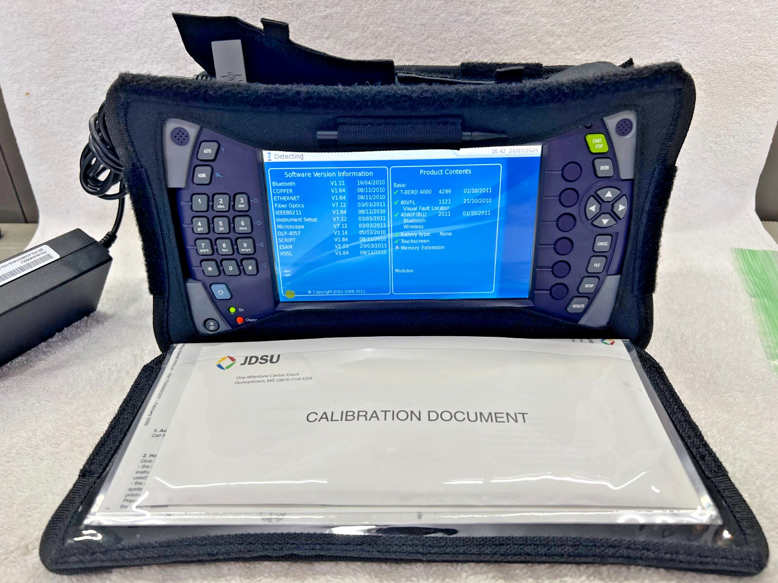 JDSU T-BERD 4000 Multi-Service Tester